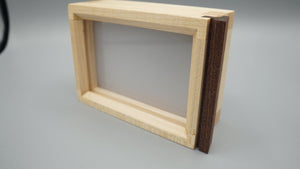 Illuminated Display Box with Life Pane - Customized Back Panel Text